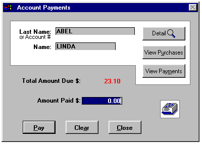 customers with unpaid balance report